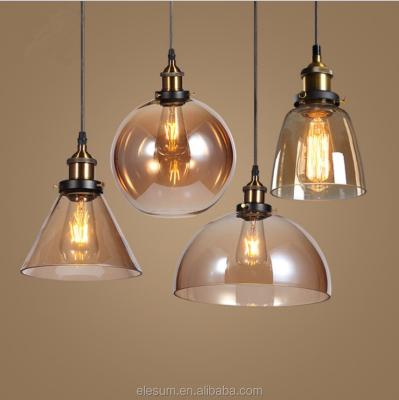 China Retro / Small Fresh Style / Decorative Modern Diverse Glass Pendant Light Bedroom Restaurant Charming for sale