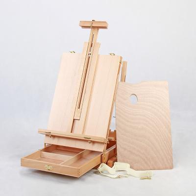 China Easel Artmate Easel Box Painting High Quality Convenient French Pine Wood French Pine Wood, Wooden Easel, Art Easel for sale