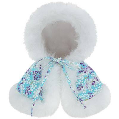 China Soft Lovely 20 cm Cotton Doll Clothing Accessories Plush Cloak Coat Baby Clothes for sale