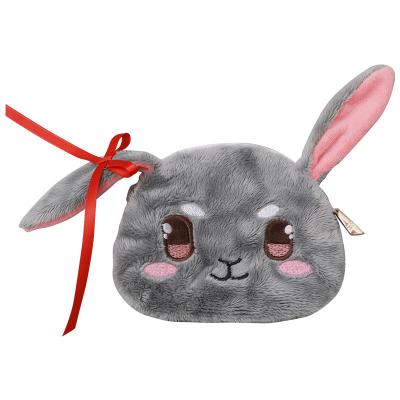 China Cute Handmade Guoman Forgetting To Envy Wei Ying Cute Blue Two Style Rabbit Theme Antique Coin Purse Purse for sale