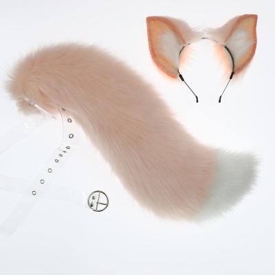 China Beast Ear Show Belle Fox Ear Hair Ornament Chuansha Daji Hair Circle Cosplay Handsome Props Diffuse Headdress for sale