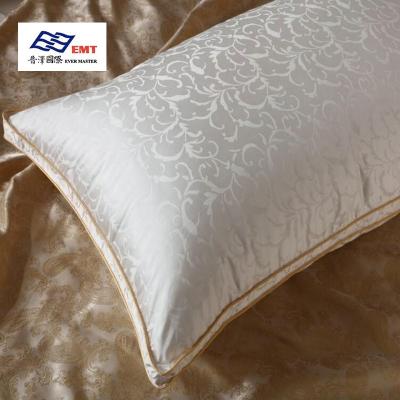 China Folded Five Star Hotel Soft Classic Square Goose Down Pillow for sale