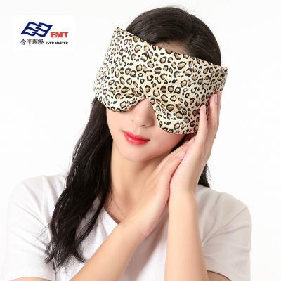 China Shading Light Sleeping Light-proof Thicken 100% Silk Eye Mask for Travelling for sale