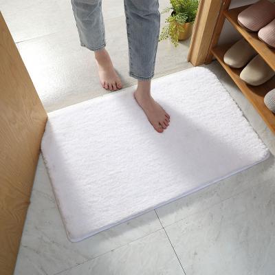 China Factory Wholesale Custom Made 100% OEM Bathroom Polyester Microfiber Bath Mat Cover Viable for sale