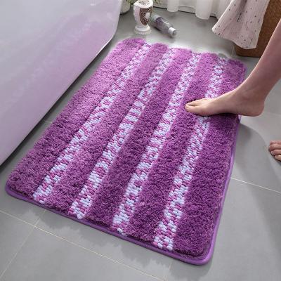 China Factory Customized Sustainable Superfine Fiber Water Absorption Anti Slip Bath Covers Sets for sale