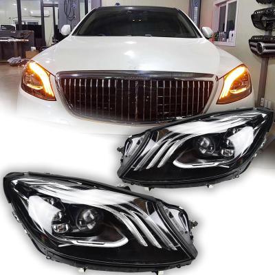 China Auto Refit Led Facelift Headlight Assembly For Mercedes-Benz W222 Maybach 2014-2020 S-Class Update To New Style S-CLASS (W222 for sale