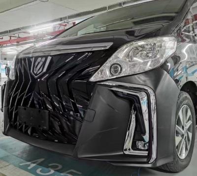 China New ABS Conversion Facelift Body Kit Bodykit For Alphard 2008-2014 Front Bumper Without Kit Front Bumper Without Headlight for sale