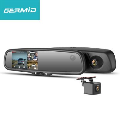 China 2020 NIGHT VISION Newcomer Motion Detect Rear View Mirror 4G 4Inch 1440P Hidden Dash Cam for sale