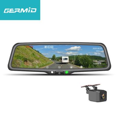 China High Definition Car Ceiling Mounted Monitor Fits For Chrysler 300 Touch Steaming 130 Dual Lens Rear View Mirror for sale