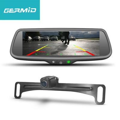 China 7.3 Inch High Brightness Mirror Hd Digital LCD Full Screen Dvd/Av Rear View Camera Display OEM Quality for sale