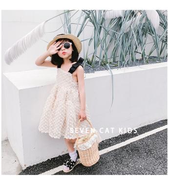 China 2020 Girls Princess Summer Fashion Children's Ladies Temperament Dress Sisters Breathable Dress Dress for sale