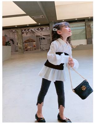 China 2020 autumn Japanese and Korean children's fashion wear girls shirts ladies shirt viable skirts long 3-8 years for sale