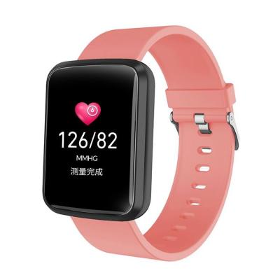 China MP3 Playback Smartwatch Band H19 Sport Health Products Oxygen Cylinder Exercise Walk Machine Thermometry Channel Touch Watch dx ble control for sale