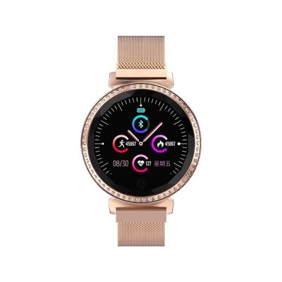 China 3G Heart 24H Rate Monitoring BLE Watch Flower Personal Designed by Colorful Screen MC15 Smartwatch Handsome and Glass for sale