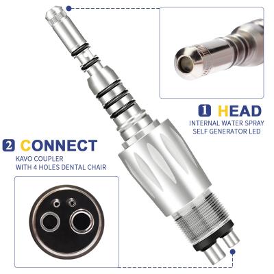 China Accessories Auto-Generator LED Handpiece Z800KL/Z900KL Spare Parts K-Couplings 4 Hole Steel Dental Quick Coupling Instrument AI-KCL4 for sale