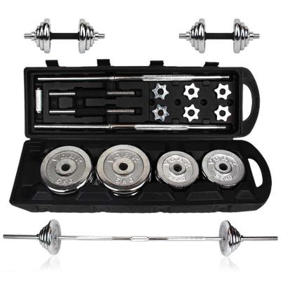 China General Adjustable Weight Lifting Gym Fitness 50kg Barbel Dumbbell Set Home Use Style New for sale