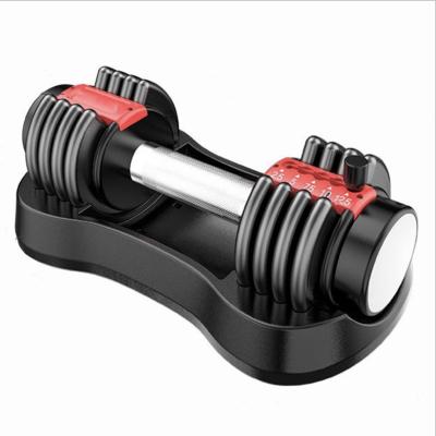 China Durable Fitness Equipment Adjustable Dumbbell For Body Building Custom 25lb Adjustable Dumbbell for sale