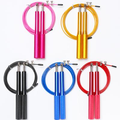 China Durable Training Fitness Accessories Skipping Rope Handle Steel Wire Speed ​​Aluminum Jump Rope Te koop