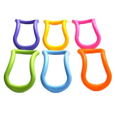 中国 Custom Cheap Travel Fitness Resistance Back Stretch Magic Accessories Exercise Fitness Pilates Yoga Ring 販売のため