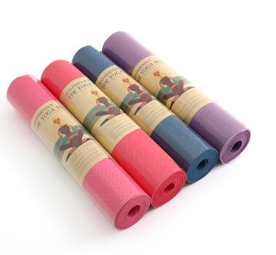 China Large Durable Yoga Mat Customize Eco Yoga Band Exercise Gym And Fitness Mat Te koop