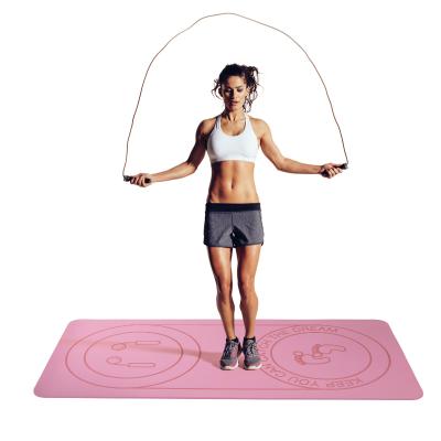 Cina Large Eco Friendly Eco Friendly Jump Rope Workout Jump Rope Mat in vendita