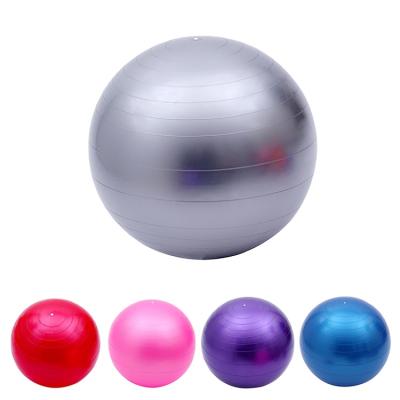 China Anti-burst weight message yoga ball 45cm55cm65cm75cm85cm95cm size customization PVC ball for gym yoga en venta