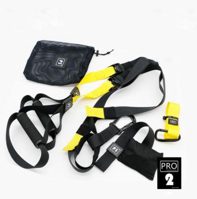 中国 Portable & Durable Hammock Fitness Suspension Straps Outdoor Pro Suspension Trainer Set Fitness Belt Kit Training System 販売のため