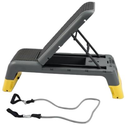 China Eco-friendly Multifunctional Aerobic Plastic Adjustable Bench Stepper For Gym Te koop