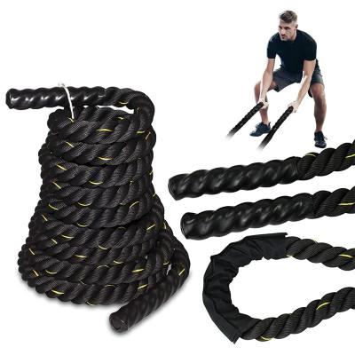 China Wholesale High Quality Durable Gym Weightlifting Fitness Strength Training 9m Battle Rope for sale