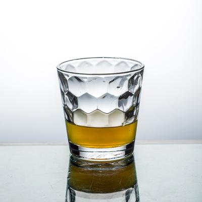 China 290ML American Whiskey Clear Price Minimalist Transparent Maker Style Glass Mug for sale