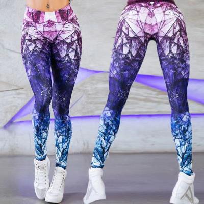 China 2020 Women Sports Antibacterial Print Fitness Leggings Seamless Leggings For Fitness Sports Gym Legging Mujer Slim Pants Running for sale