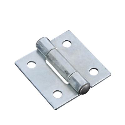 China Industrial High Polished 304 Stainless Steel Furniture Door Brass Mini Window Butt Hinge With Holes for sale