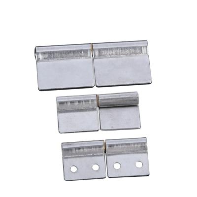 China Modern Heavy Duty Equipment Distribution Board Stainless Steel Flag Weld Exterior Hinge for sale