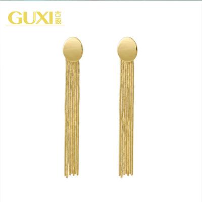 China The other temperament exaggerated personality net red fairy fashion cold wind long tassels retro earrings for sale