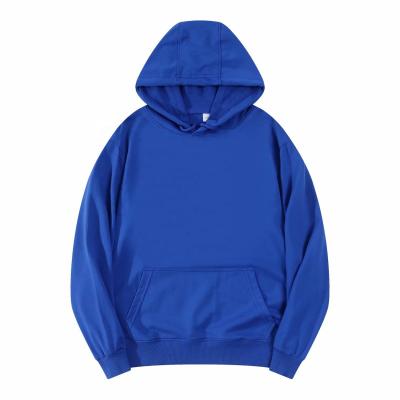 China Custom Men's Winter Organic Cotton Hoodies Anti-wrinkle 2022 Heavyweight Hip Hop Pullover Hoodies Simple Organic Oversized Fashion Solid Color for sale