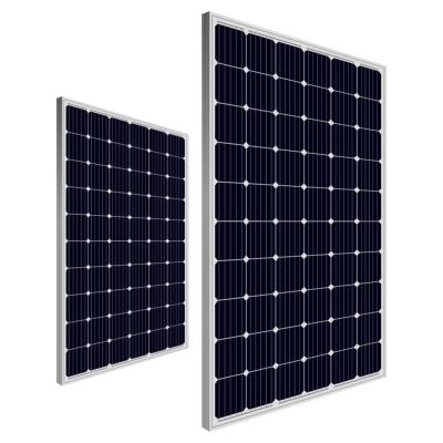 China Manufacturer direct sale outdoor photovoltaic module black solar panel with best quality 156.75mmx156.75mm for sale