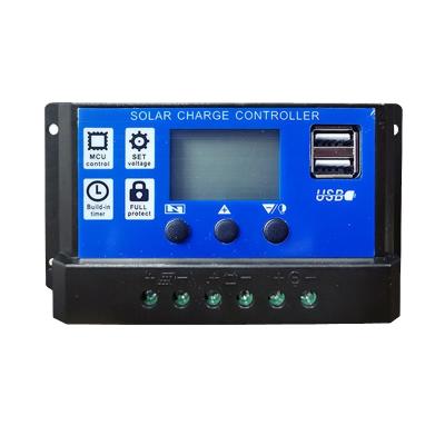 China Solar charger controller 12v 10A solar panel controller pwm charger controller price for sale