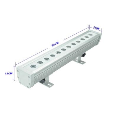 China Outdoor Waterproof Sports Stadiums DMX512 RGB 12x3w LED Wall Washer Bar for sale