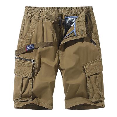 China Breathable Sustainable Many Pockets New Summer Style Cargo-shorts Men With Belt OEM for sale