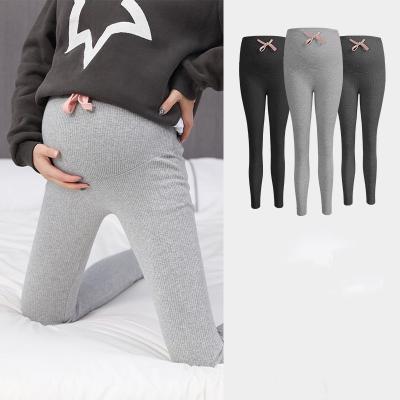 China Custom Multicolor Seamless Anti-wrinkle Leggings Use Sports Yoga Fitness Maternity Pants for sale