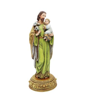 China All custom applicable professional high quality resinreligious child statues OEM Jesus 3d statue Catholic custom of St Joseph Joseph for sale