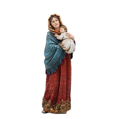 China All OEM factory applicable craftsvirgin wholesale resin statuecatholic Mary statues poly custom resin saints for sale