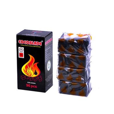 China Long Burning Time Best Burning Time Long Coconut Shell Charcoal For Sale Coconut Shell Charcoal Briquette for sale