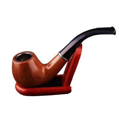 China 2021 New Resinl Retro Style Cutout Smoking Pipe Minimalist Dragon Metal Pipe Tobacco Pipes for sale