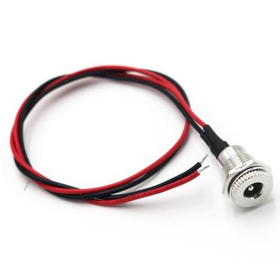 China COMPUTER Custom 5V 12V 5521, 5525 Male To DC Male Female Barrel Power Extension Cable for sale