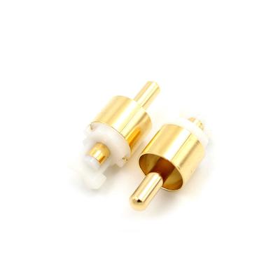 China audio & RCA Visual Wholesale High Quality Golden Audio Jack Male RCA Connectors for sale