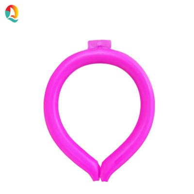 China TPU plus 2023 Hot Selling PCM Cold Neck Ring Reuse Collar Outdoor Cooling and Heat Stroke Prevention PCM Neck Ring for sale