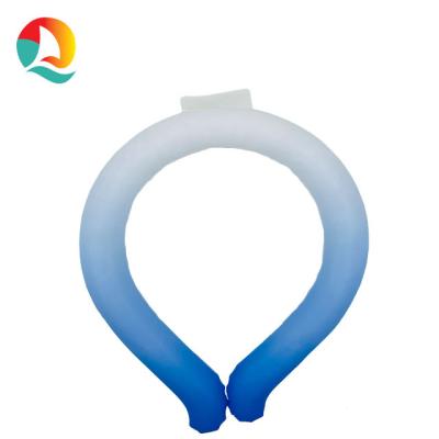 China TPU Plus PCM Iced Out Customizable New Wearable Summer Cooling Neck Ring Comfortable Cooling Ring New Product 2023 for sale