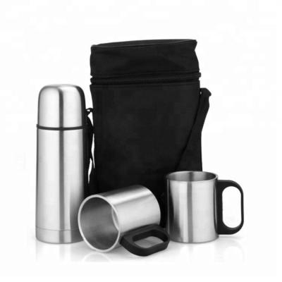 China Sustainable 500ml Stainless Steel Vacuum Tumbler 220ml 8oz Friends Couples Coffee Mug Gift Set for sale