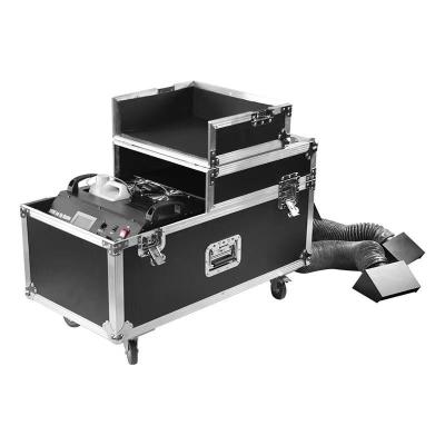 China DMX512 Stage Mist Machine Fernbedienung 3000w 2 Röhren Nebelmaschine auf der Bühne zu verkaufen